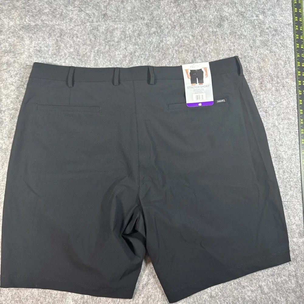 Greg Norman Stretch Flat Front Lightweight Short Black Size‎ 40